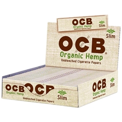 OCB Organic Hemp King Slim Rolling Papers