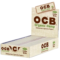 OCB Organic Hemp Single-Wide Rolling Papers