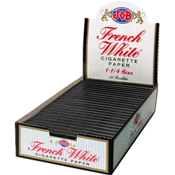 JOB 1 1/4 French White Rolling Papers