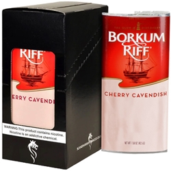 Borkum Riff Pipe Tobacco Cherry Cavendish Box of Five Pouches