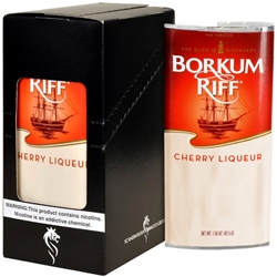 Borkum Riff Pipe Tobacco Cherry Liqueur Box of Five Pouches