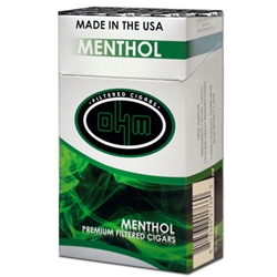 OHM Filtered Cigars Menthol