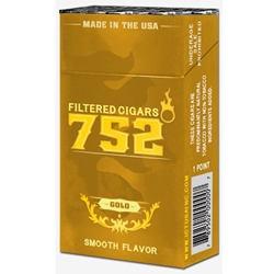 752 Gold (Smooth) Filtered Cigars