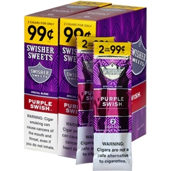 Swisher Sweets Cigarillos Purple Swish