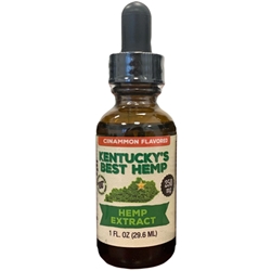 Kentucky's Best Hemp CBD Oil Cinnamon