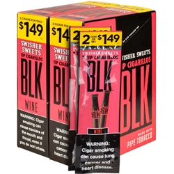 Swisher Sweets BLK Cigarillos Wine Tip