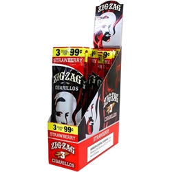 Zig Zag Cigarillos Strawberry 3pk