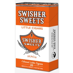 Swisher Sweets Filtered Little Cigars Peach