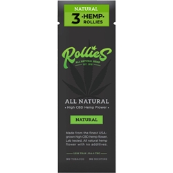 Rollies CBD Hemp Cigarettes Natural