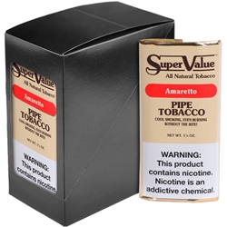 amaretto tobacco Sutliff Bulk 16 oz Kentucky Burley Black Super Value Pipe Tobacco -