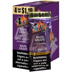 Good Times 4K's Cigarillos Napa Grape