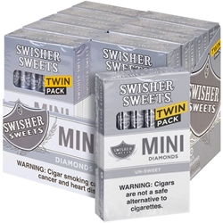 Swisher Sweets Mini Cigarillos Diamonds Twin Pack