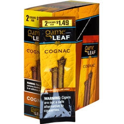 Garcia y Vega Game Leaf Cigarillos Cognac 15ct