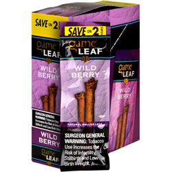 Garcia y Vega Game Leaf Cigarillos Wild Berry 15ct