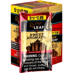 Garcia y Vega Game Leaf Cigarillos Sweet Aromatic 8ct