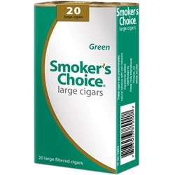 Smokers Choice Filtered Cigars Green