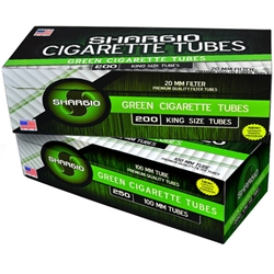 Shargio Filter Tubes Green (Menthol)