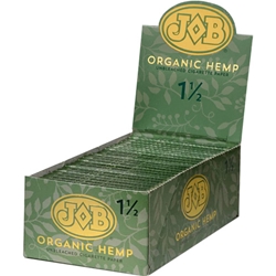 JOB Organic Hemp Rolling Papers 1.5