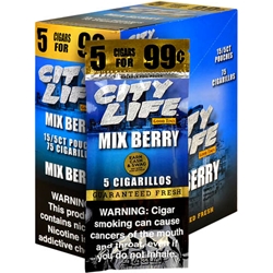 City Life Cigarillos Mix Berry