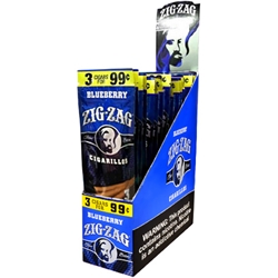 Zig Zag Cigarillos Blueberry 3pk