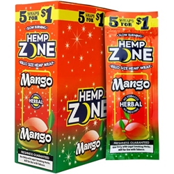 Hemp Zone Hemp Wraps Mango