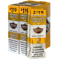 Swisher Sweets Cigarillos Honey Banana