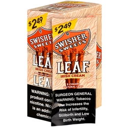 Swisher Sweets Leaf Irish Cream