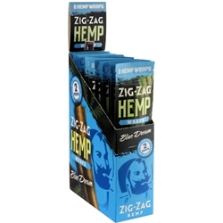 Zig-Zag Hemp Wraps Blue Dream