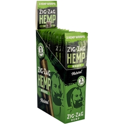 Zig-Zag Hemp Wraps Natural