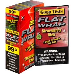 Good Times Flat Wrap Strawberry-Kiwi