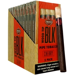 Swisher Sweets BLK Cigarillos Wood Tip Cherry 10pk Box