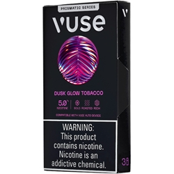 vuse dusk glow tobacco flavor VUSE Alto Prismatic Series Pods Dusk Glow Tobacco