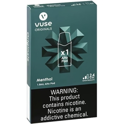 VUSE Alto Single Pod Replacement Pack Menthol 2.4%