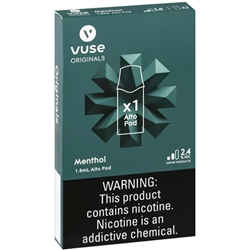 VUSE Alto 2-Pod Replacement Packs Menthol 2.4% | SmokersDiscounts.com