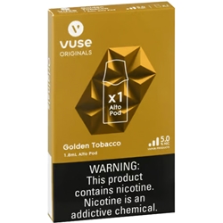 VUSE Alto Single Pod Replacement Pack Golden Tobacco 5.0%