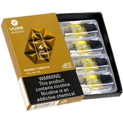 VUSE Alto 4-Pod Replacement Packs Golden Tobacco 5.0%