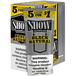 Show Cigarillos Black Natural
