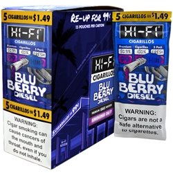 HI-FI Cigarillos Blu Berry Diesel