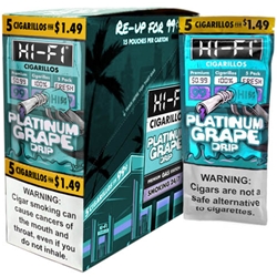 HI-FI Cigarillos Platinum Grape Drip