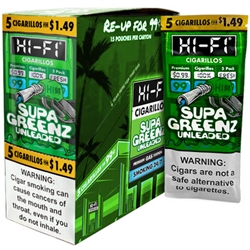 HI-FI Cigarillos Supa Greenz Unleaded