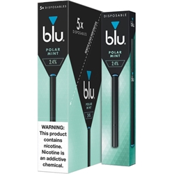 Blu Disposables Polar Mint Box of 5