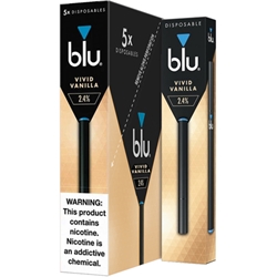 Blu Disposables Vivid Vanilla Box of 5