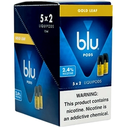 (MyBlu) Blu Replacement Liquidpods Gold Leaf 2.4%
