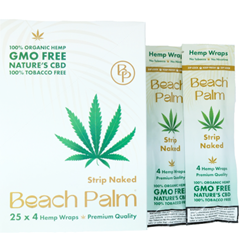 Beach Palm Organic Hemp Wraps