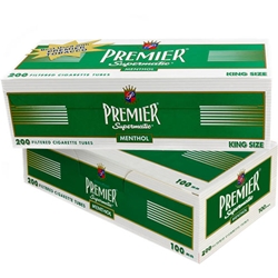Premier Filter Tubes Menthol (Green)