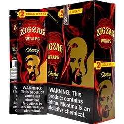 Zig-Zag Flavored Blunt Wraps Cherry