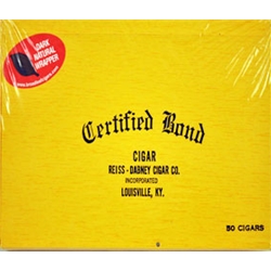 Certified Bond Slim Dark Cigars